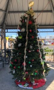 Siesta Key Village gazebo Christmas tree